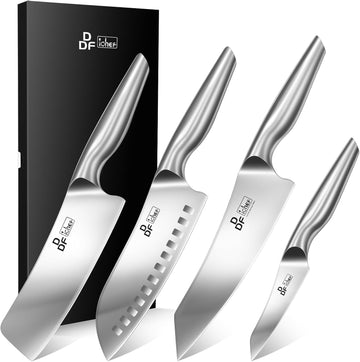 DDF iohEF Kitchen Knife Set, 4 Piece Professional Ultra Sharp Knives Se