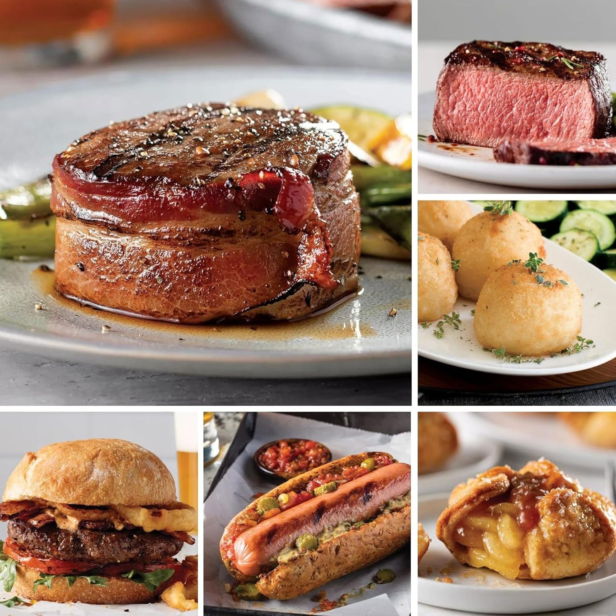 Omaha Steaks Holiday Gift Package (2x Bacon-Wrapped Filet Mignons